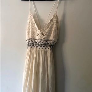 Crochet maxi dress